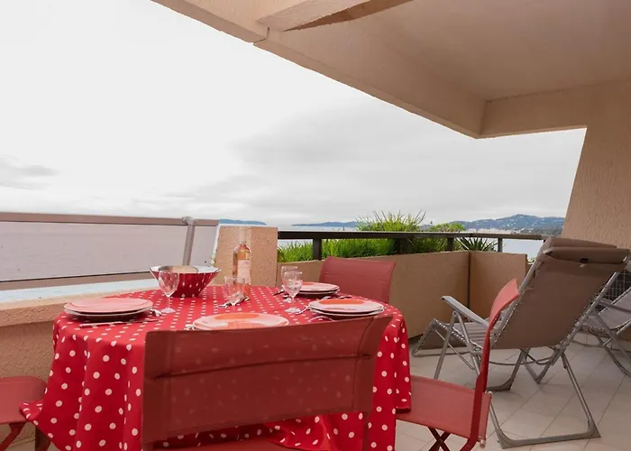 Le Lavandou, T2 Lumineux, Acces Direct Plage, Parking Prive - Fr-1-803-79 *